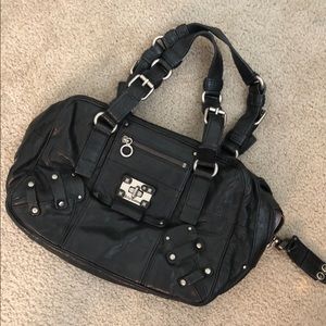 Black juicy contour bag